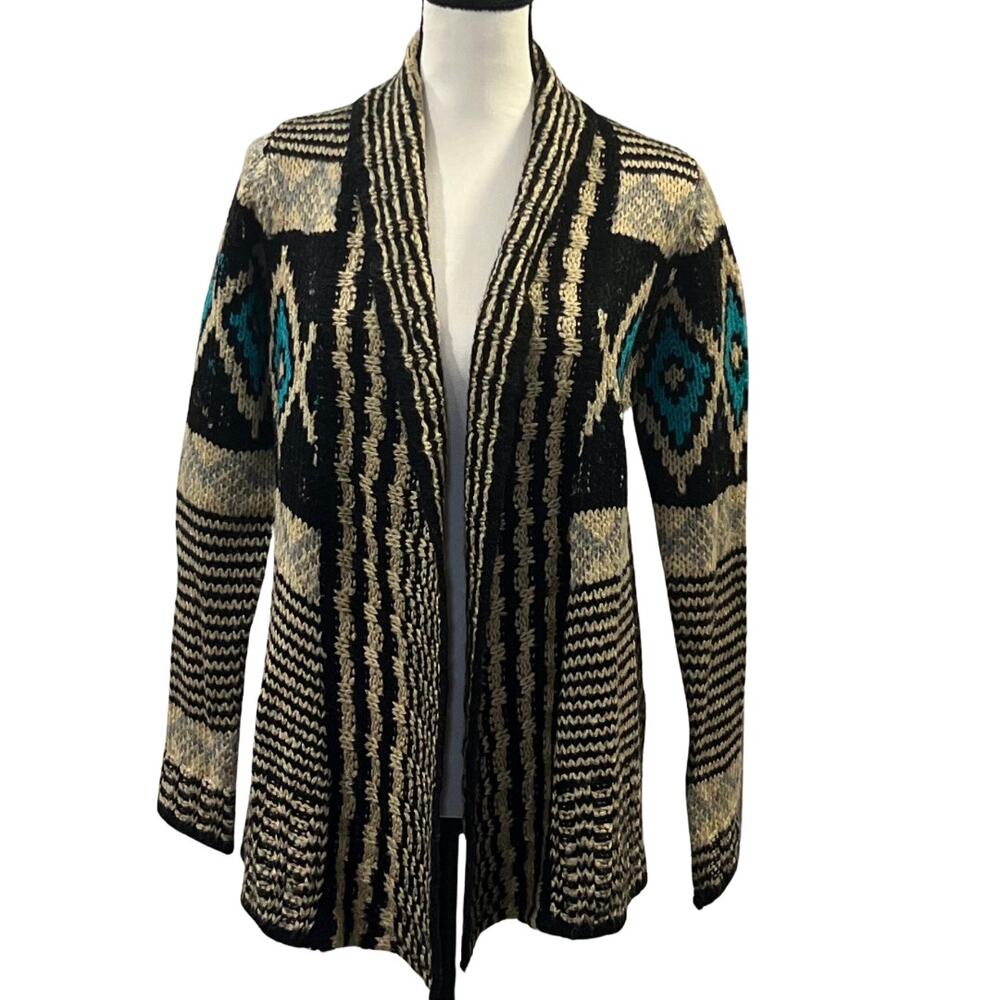 Pink Republic Women's Southwestern Cardigan Size M
